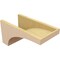 Ekena Millwork 9"W x 18"D x 9"H Wide Huntington Rough Cedar Woodgrain TimberThane Corbel, Primed Tan CORUR09X18X09HUNRCPR - alternate 5